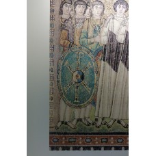 Painting, Chi-Rho on a shield